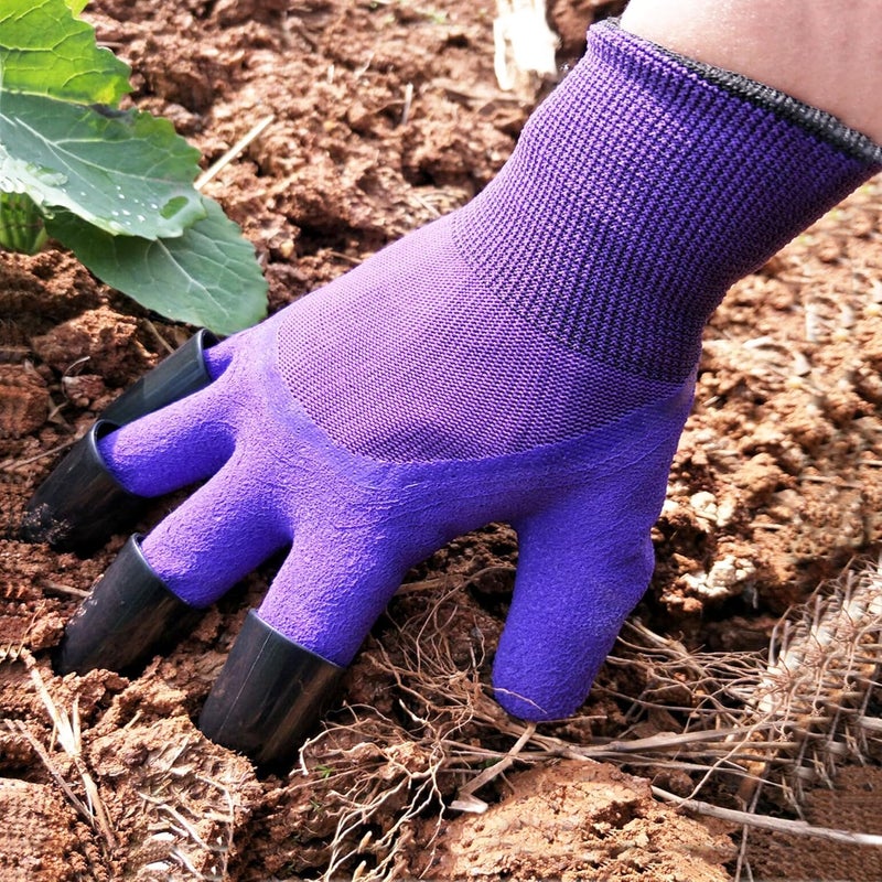 DCCPAA Garden Gloves with Claws,Claw Gardening Gloves for Digging,Planting, Weeding, Seeding-Waterproof for Men and Women - Image 3